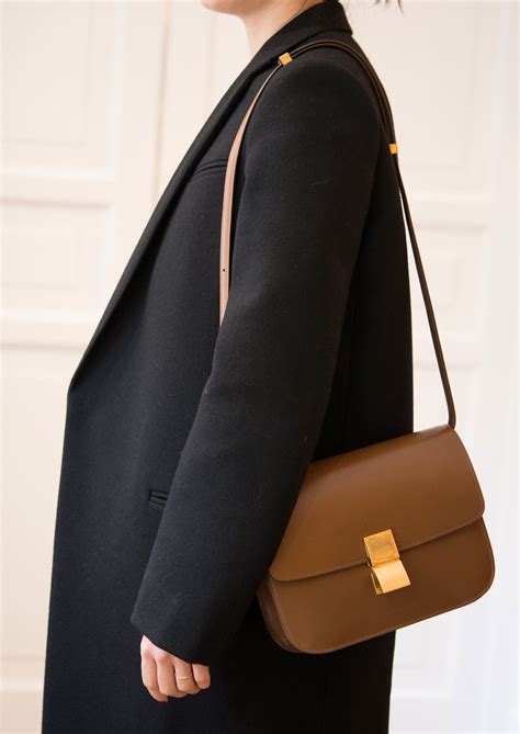 celine mini brown bag|celine mini shoulder bag.